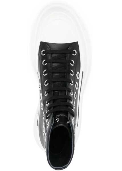 Sneakers Alexander McQueen Joey Sneaker With Eyelets BLACK Barbati (BM 9954809) 4