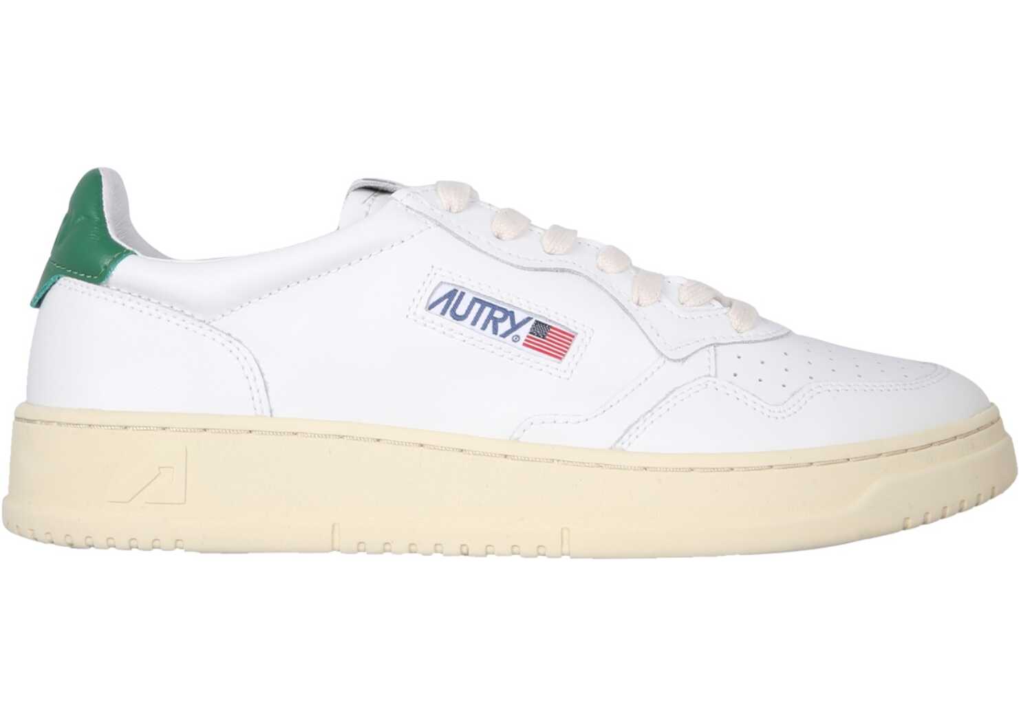 AUTRY Leather Sneaker WHITE