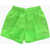 Nike Swim Solid Color Swim Shorts With Printed Logo Green