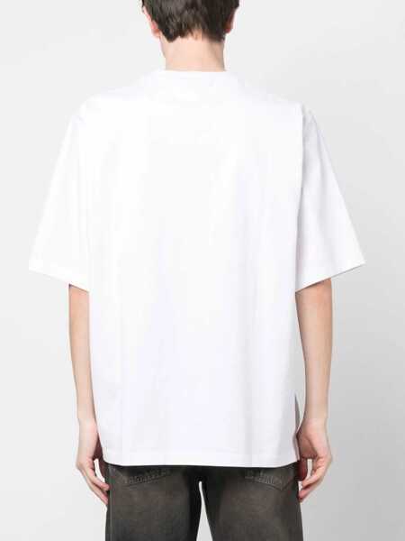 Tricouri DSQUARED2 Surf Board Skater T-Shirt WHITE Barbati (BM 9956273) 4