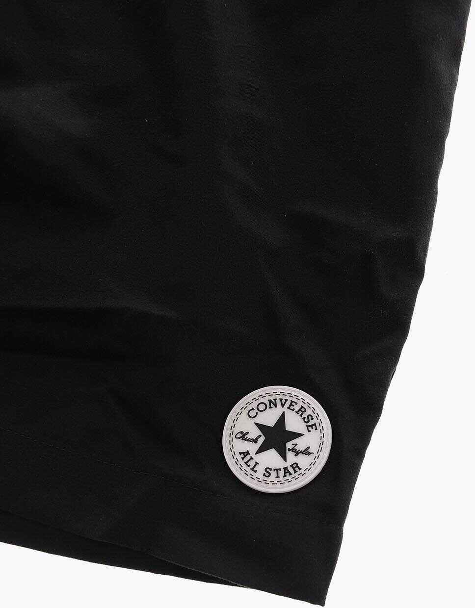 Sorturi de baie Converse All Star Chuck Taylor Solid Color Swim Shorts With Contrast Black Baieti (BM 9956708) 2