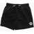 Converse All Star Chuck Taylor Solid Color Swim Shorts With Contrast Black