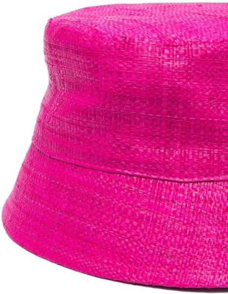 Palarii RUSLAN BAGINSKIY Bucket Hat With Logo FUCHSIA Femei (BM 9957617) 2