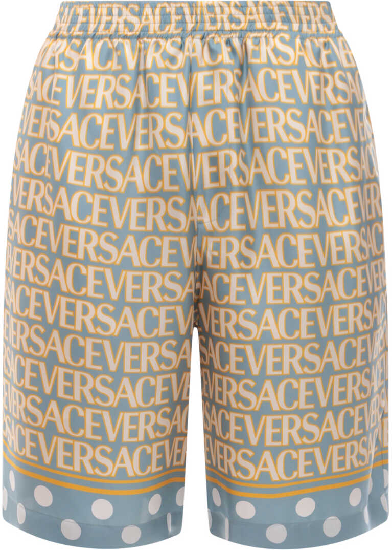 Versace Bermuda Shorts Blue