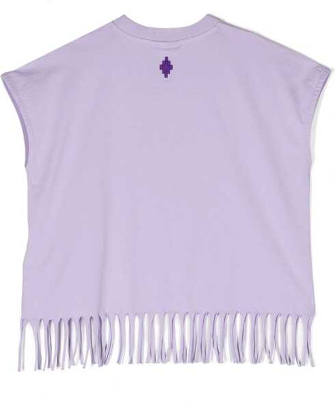 Topuri Marcelo Burlon Tank Top LILAC Fete (BM 9958163) 2