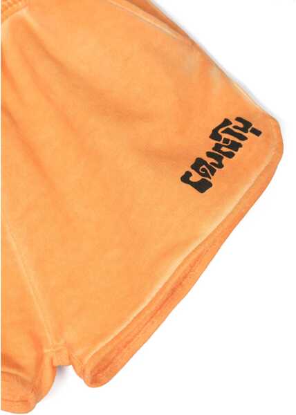 Pantaloni scurti Marcelo Burlon Sweatshorts ORANGE Fete (BM 9958190) 3