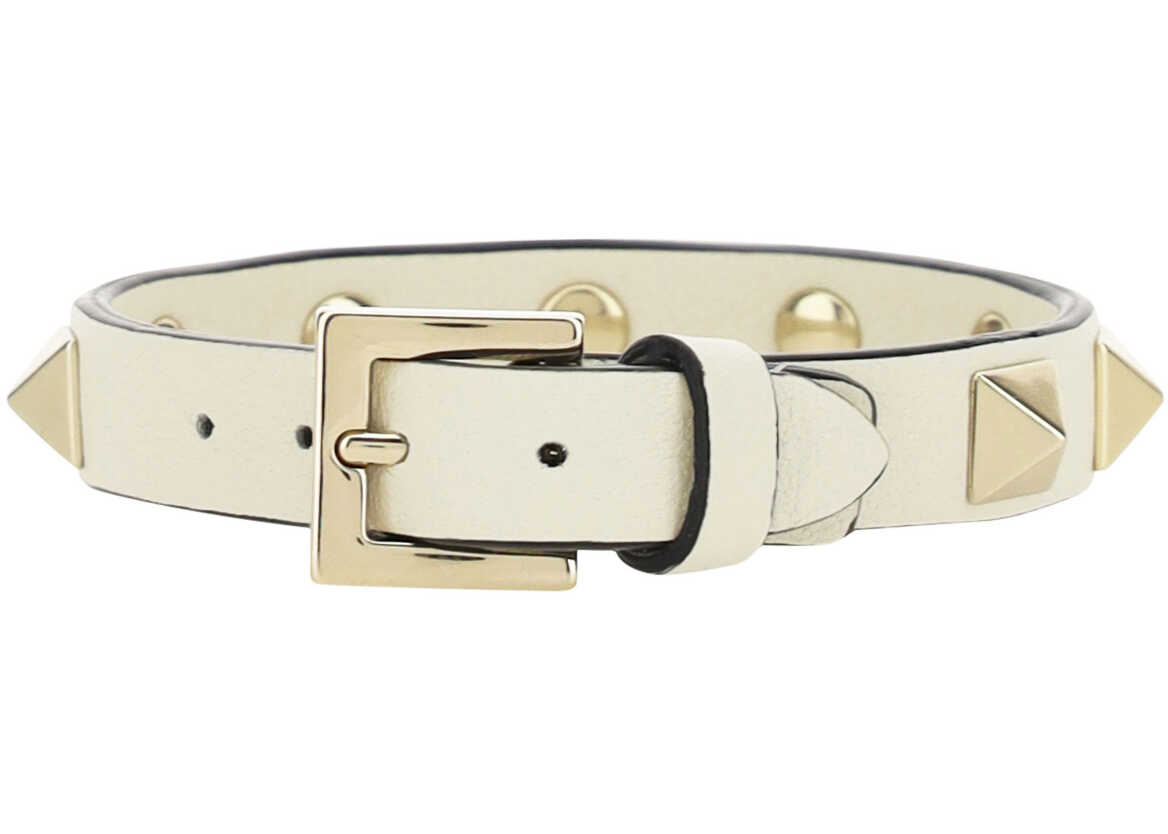Valentino Garavani Valentino Garavani Rockstud Bracelet LIGHT IVORY image14