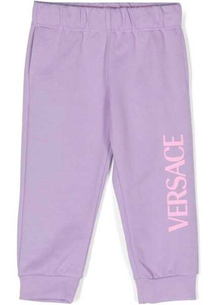 Pantaloni casual Versace Sweatpant Logo LILAC Baieti (BM 9958856) 1