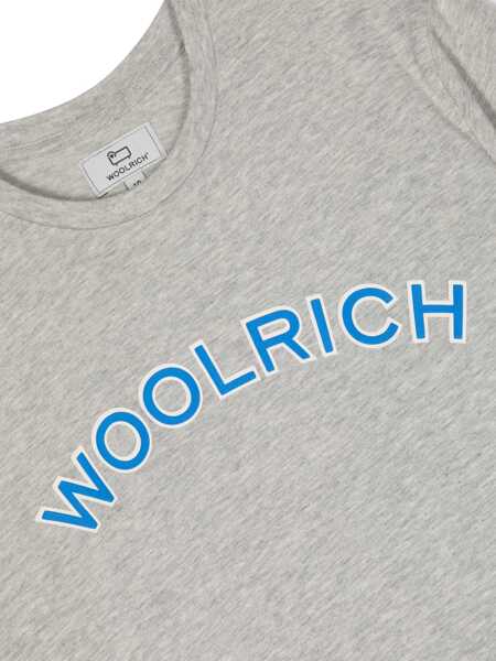 Tricouri Woolrich Varsity Logo T-Shirt GREY Baieti (BM 9958862) 3