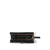 Portofele Marc Jacobs Dama - Portofele Marc Jacobs MARC JACOBS THE J MARC MINI COMPACT BLACK WALLET Black Femei (BM 9962423) - B-mall.ro
