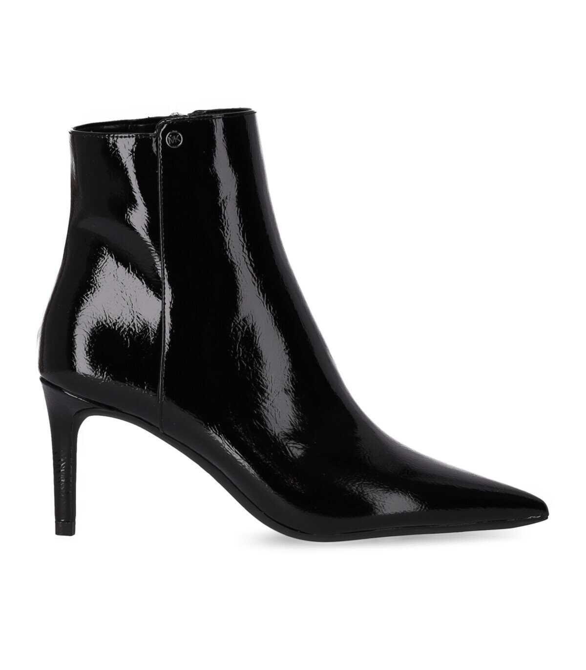 Michael Kors MICHAEL KORS ALINA BLACK HEELED ANKLE BOOT Black