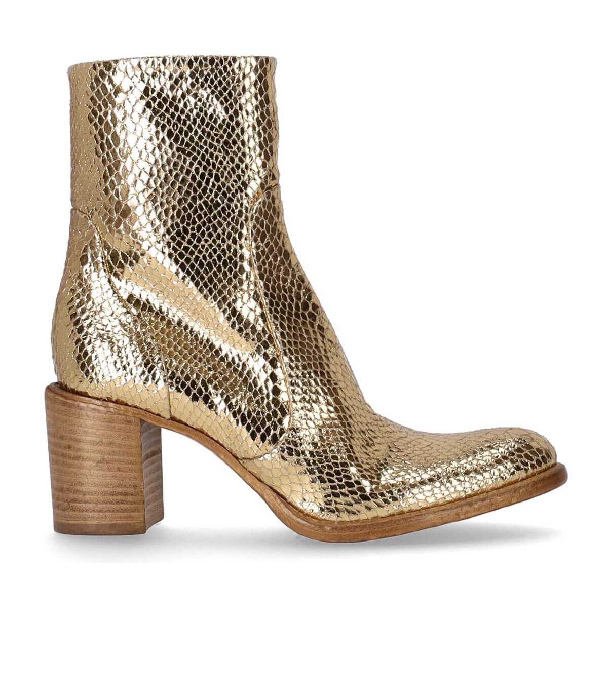 Poze STRATEGIA STRATEGIA CANDY GOLD ANKLE BOOT Gold B-Mall