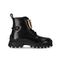Ghete DSQUARED2 D2 STATEMENT BLACK COMBAT BOOT Femei