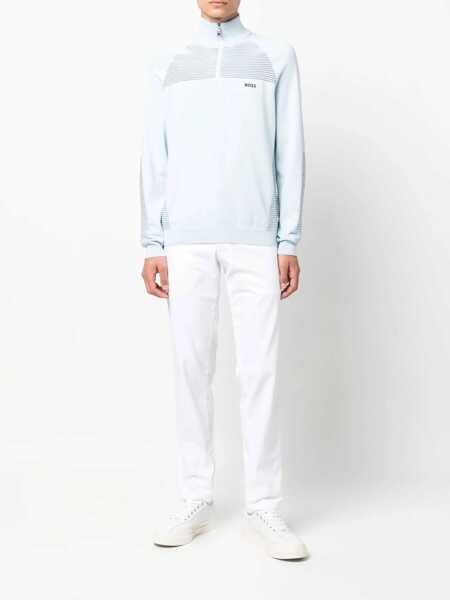 Pulovere casual Hugo Boss Turtleneck Shirt BLUE Barbati (BM 9973433) 2