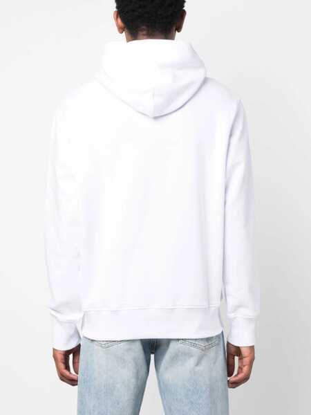 Bluze de trening Versace Jeans Couture Sweatshirt With Logo Print WHITE Barbati (BM 9973907) 4