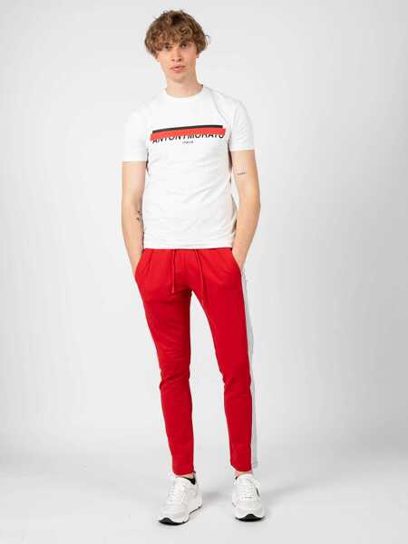 Pantaloni casual Antony Morato MMFP00276 Czerwony Barbati (BM 9980930) 2