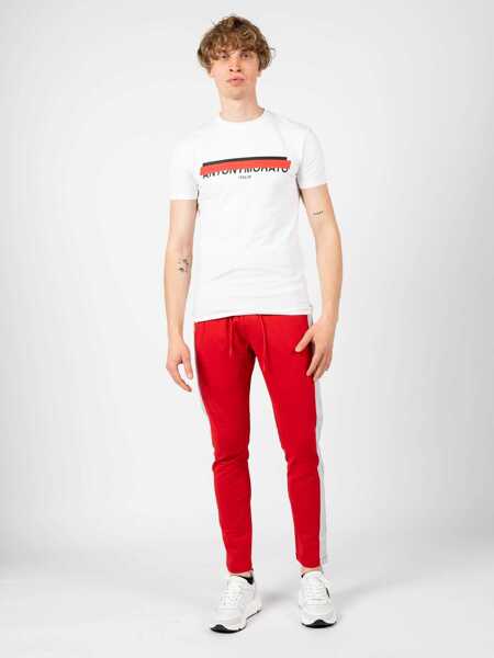 Pantaloni casual Antony Morato MMFP00276 Czerwony Barbati (BM 9980930) 7