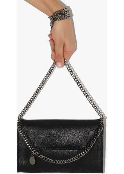 Genti de umar Stella McCartney Mini Falabella Shoulder Bag BLACK Femei (BM 9982844) 4