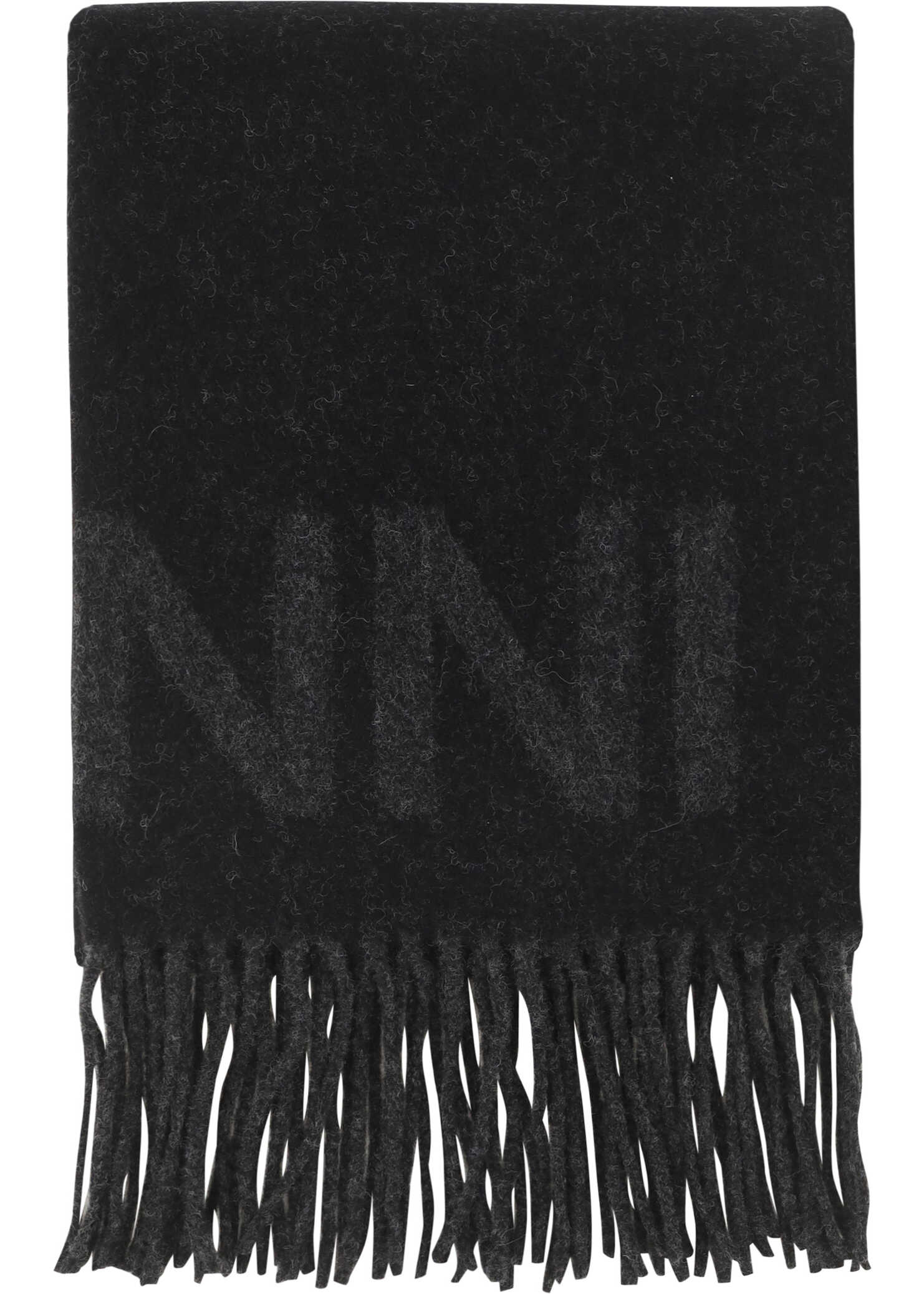 Ganni Scarf BLACK image8