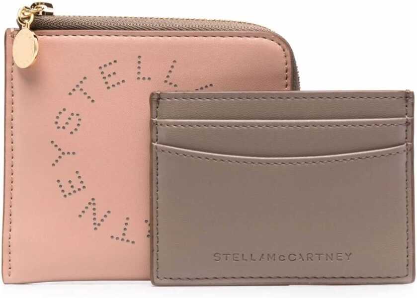 Portofele Stella McCartney Zipped Wallet POWDER Femei (BM 9984608) 5