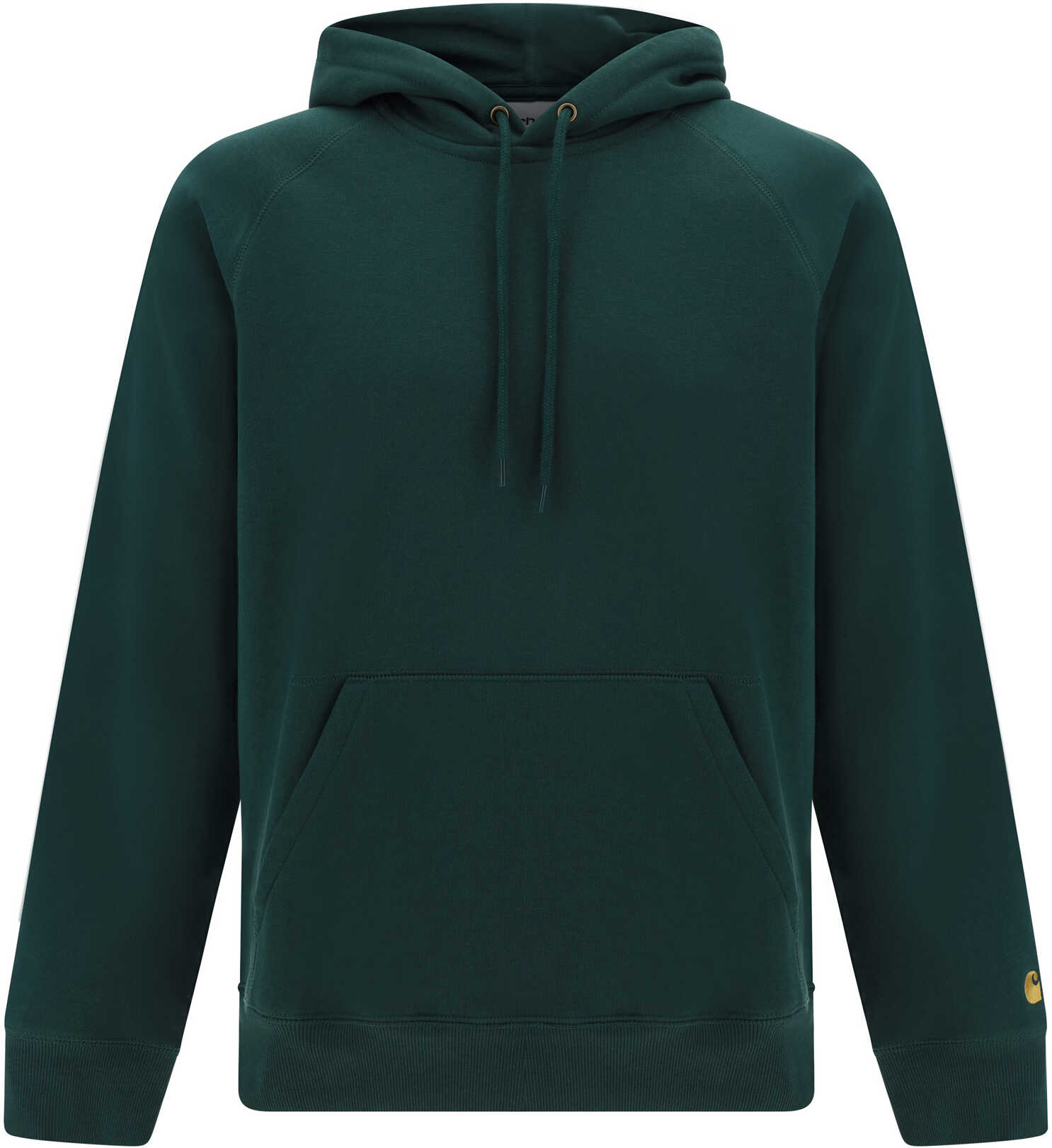 CARHARTT WIP Hoodie DISCOVERY GREEN/GOLD