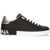 Dolce & Gabbana Leather Sneaker NERO/ARGENTO