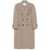 DUNST Dunst Wool Double-Breasted Coat Beige