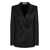 Tagliatore Tagliatore Double-Breasted Wool Blazer Black