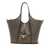 TOD'S Tod'S T Timeless Medium Leather Tote Grey