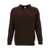 Emporio Armani Ribbed sweater Brown