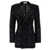 Saint Laurent Guipure lace tuxedo blazer Black