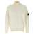 Stone Island Logo badge turtleneck sweater White