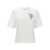 Brunello Cucinelli 'Monile' flower T-shirt White