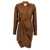 Isabel Marant 'Aleora' dress Brown