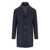 Manuel Ritz MANUEL RITZ MELANGE BLUE COAT Blue