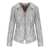 STINE GOYA STINE GOYA GREY SEQUINS SHIRT Silver