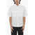 Neil Barrett Loose Fit Short Sleeves Military Shirt White