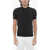 Neil Barrett Technical Fabric Slim Fit Polo Shirt Blue