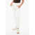 Max Mara Leisure Cotton Blend Fauno Cuffed Sweatpants White