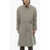 Neil Barrett Embroidered Rainmac Coat With Belt Multicolor