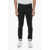 Neil Barrett Cuffed Hem Dark Washed Skinny Fit Jeans Black