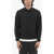 Neil Barrett Loose Fit Casual Shirt With Contrast Details Black