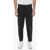 Neil Barrett Solid Color Slim Fit Chino Pants With Adjustable Ankle Black