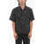 Neil Barrett All-Over Printed Bowling Shirt Black