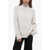 Max Mara S Turtleneck Mantova Cashmere Blend Sweater White