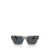 Prada Prada Eyewear Sunglasses TRANSPARENT DARK GREY