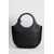 COURRÈGES Courrèges Holy Medium Shoulder Bag Black