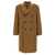 Tagliatore Tagliatore Double-Breasted Wool Coat Beige