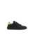 Balmain 'B-Court Flip' Sneakers With Logo Lettering In Leather Man Black