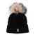 Moncler Moncler Grenoble Pompom Cable-Knit Beanie Black